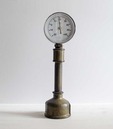 Thermometer mat gold